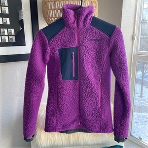 Norrona Trollveggen Thermal Pro Fleece Purple Womens XS